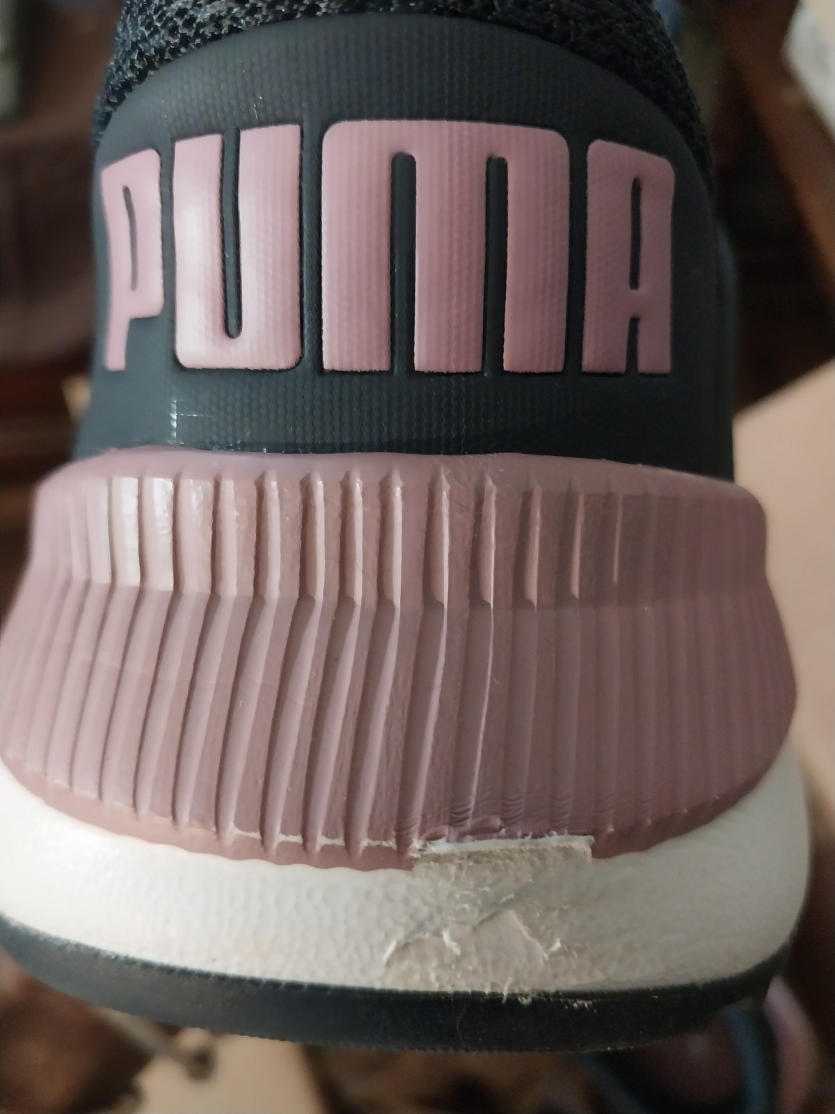 PUMA Women’s Pacer Future Size 9 Grape White Pink Slip on