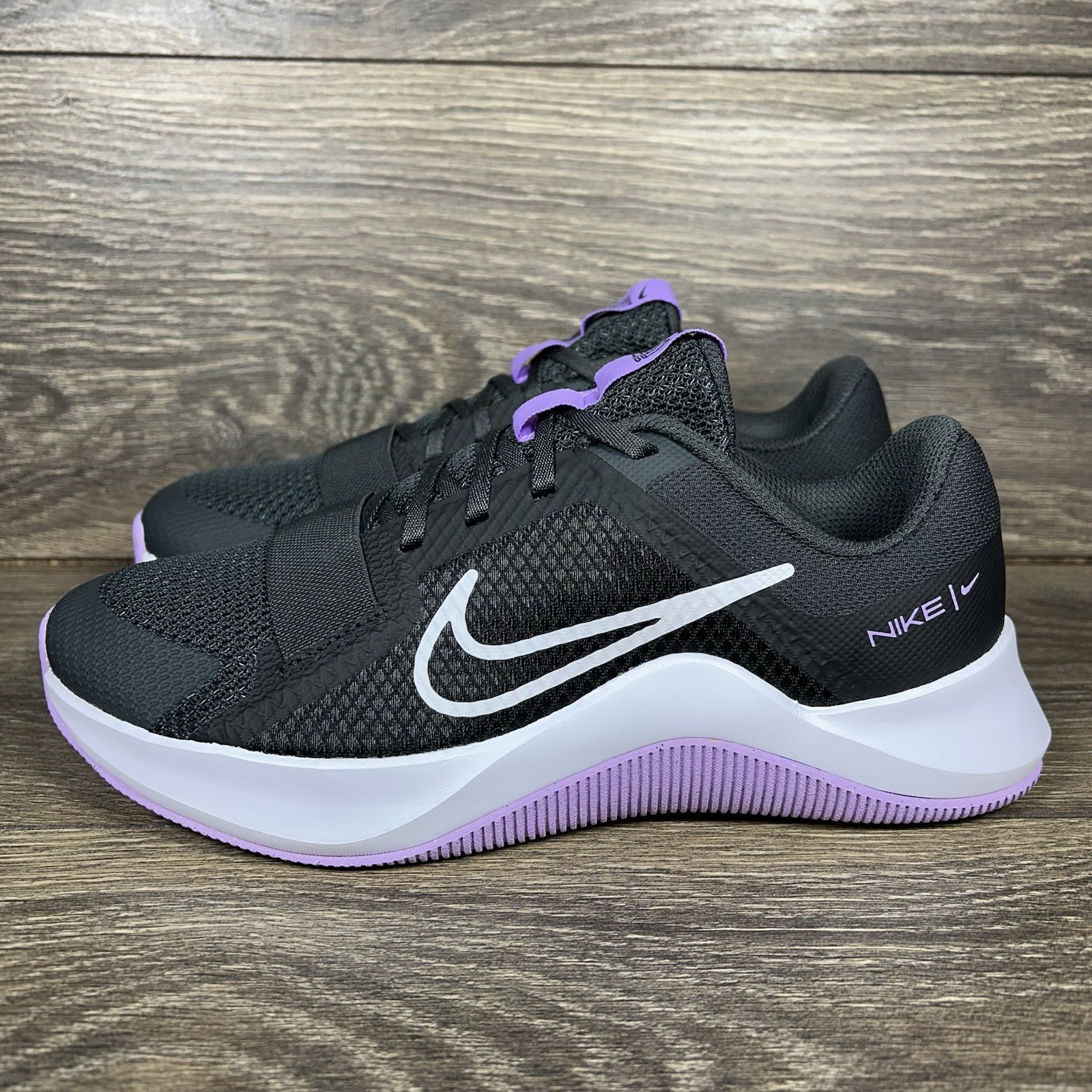 Nike Women’s MC Trainer 2 Black Purple Workout Lifting Gym Shoes Sneakers New