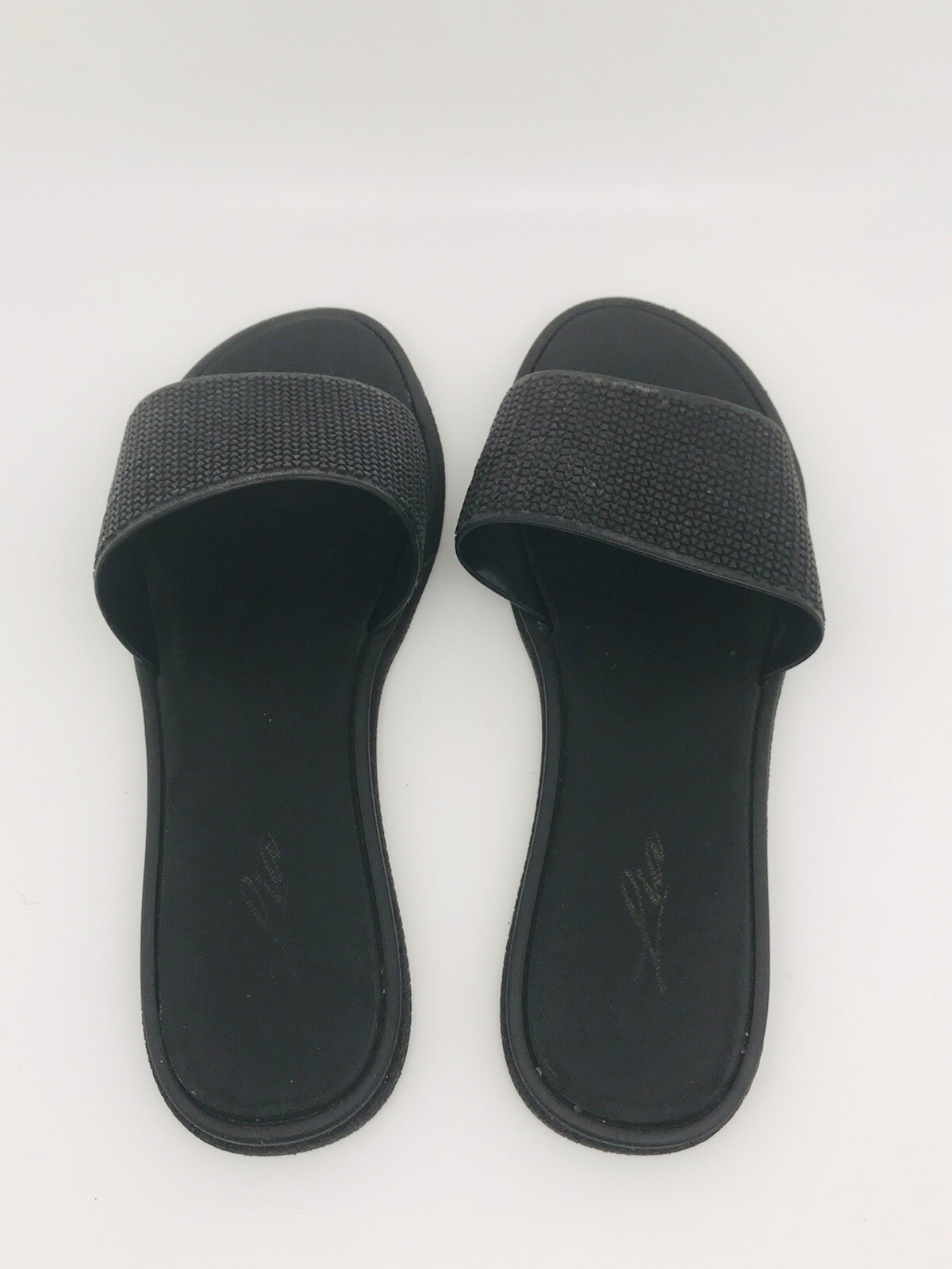 Lia Sandals Woman Black Size 10 ( Used ) …