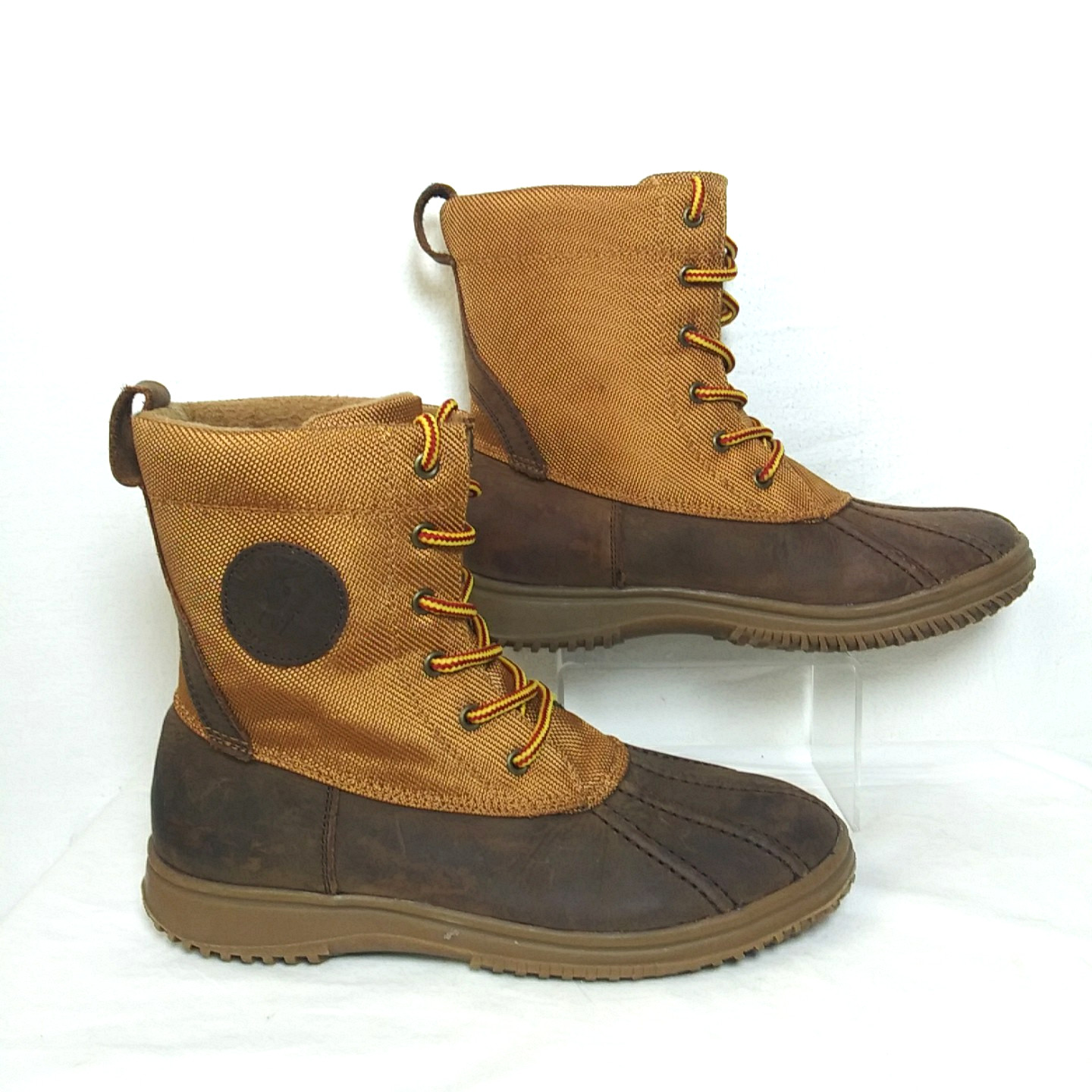 Ralph Lauren Polo Boots Duksbury MID 992503 Duck Boot Men 5 Women 6.5