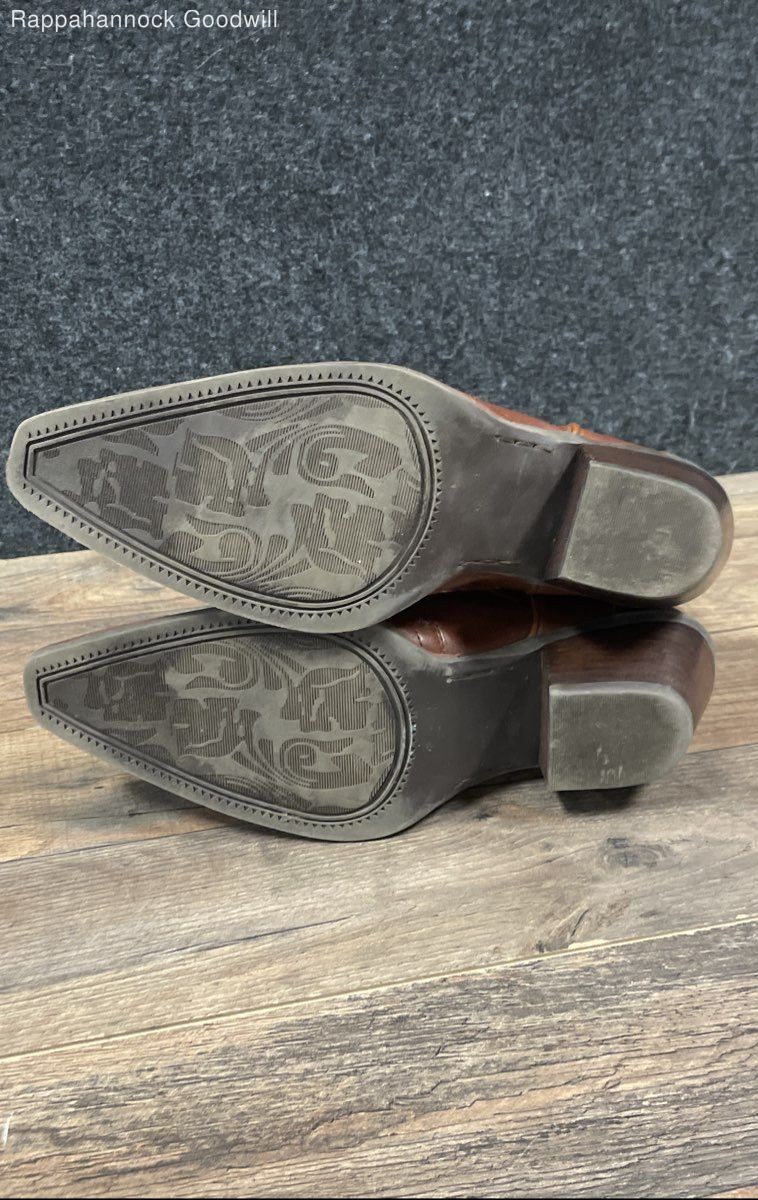 Nomad Trigger Brown Western Cowboy Boots Women’s Size 8