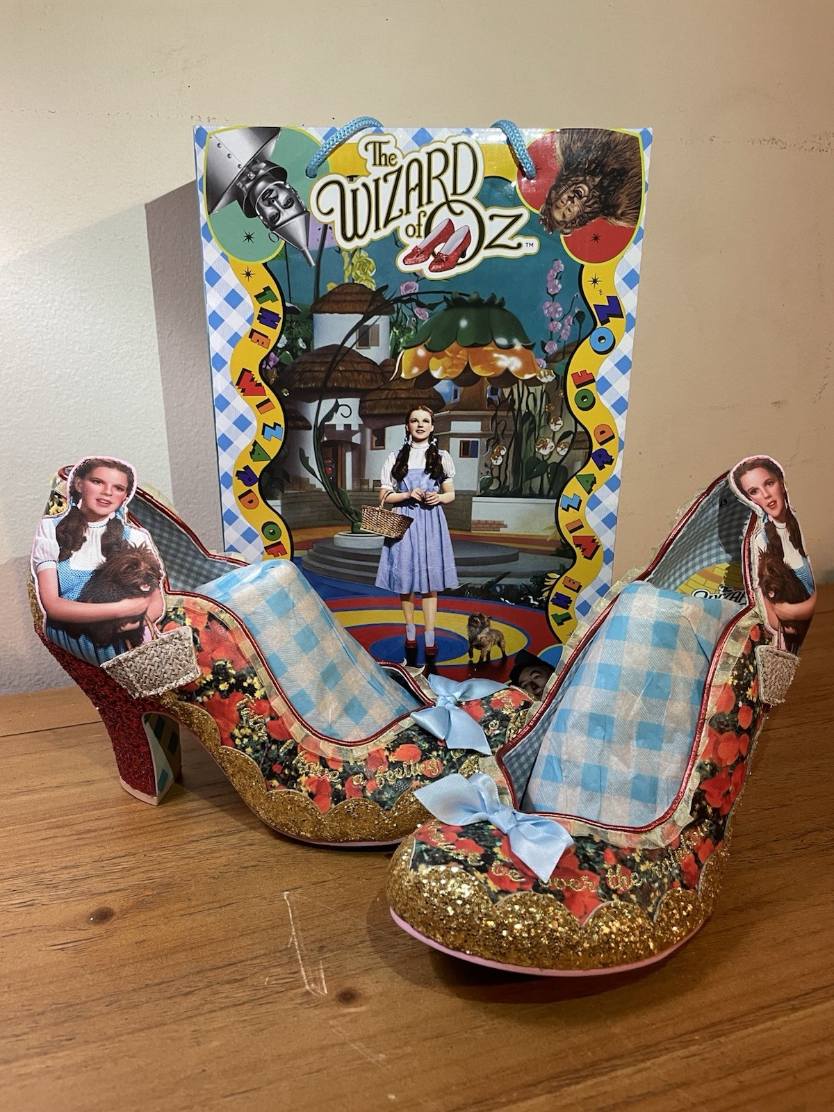 Irregular Choice Wizard of Oz Poppy Fields EU 43 (U.S Womens 11.5) NIB