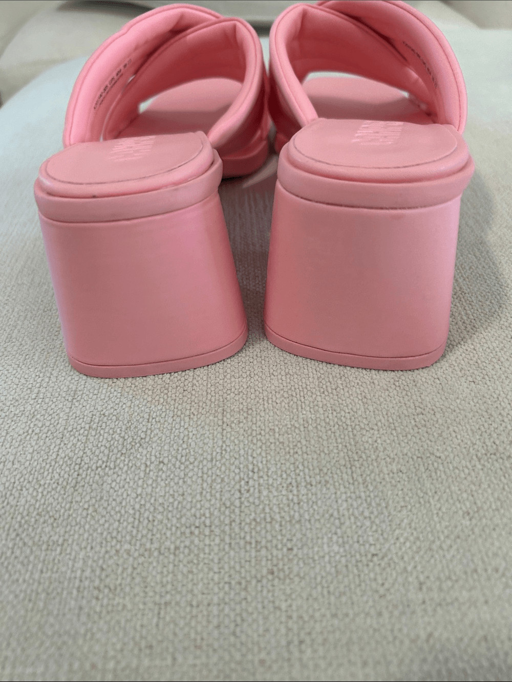 CAMPER Kiara Pink Textile Cross-strap Sandals, Size EU40/US9, NWT No box display