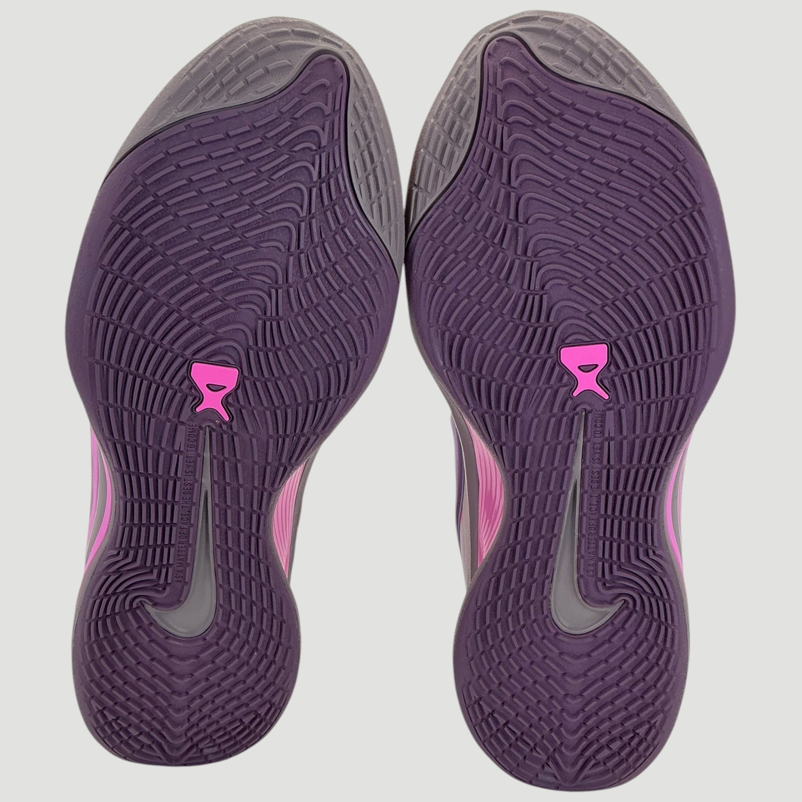 Nike A’One «Dog Mom» Women’s Size 11 Violet Dust/Pink Spell Basketball Shoe NWOB