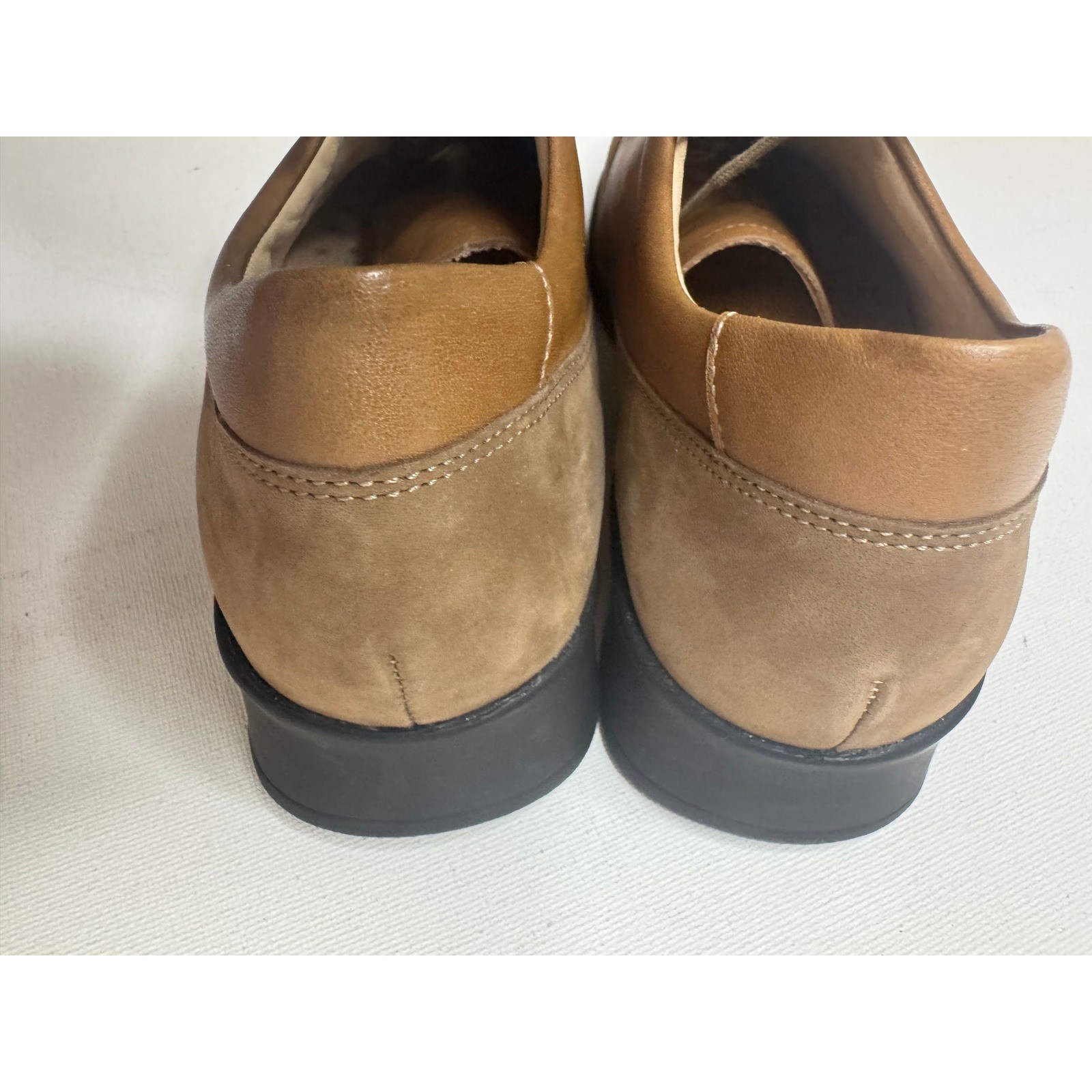 Finn Comfort 6059 Womens Leather Lace Up Oxford Tan Made in Germany UK 4 US 6.5
