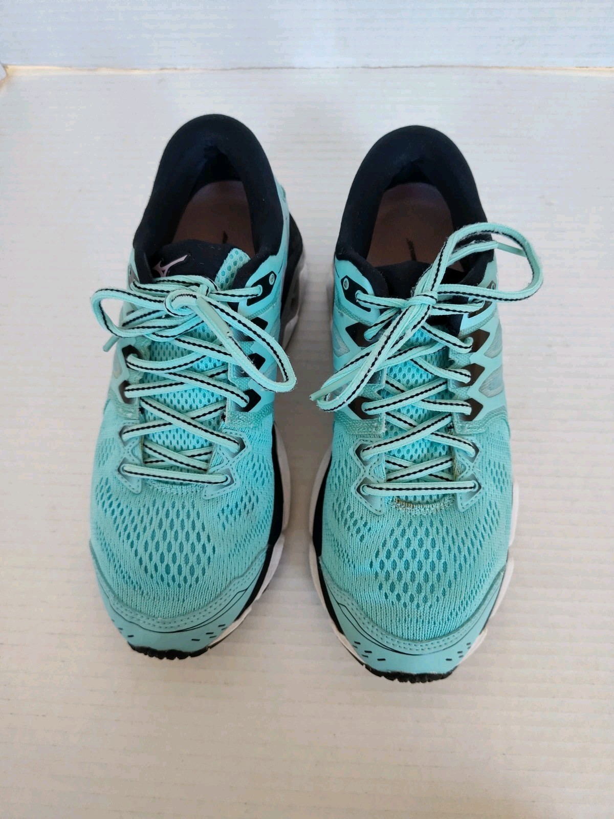 Mizuno Wave Horizon 3 Womens Running Shoes Size 8 Angel Blue Lavender Frost