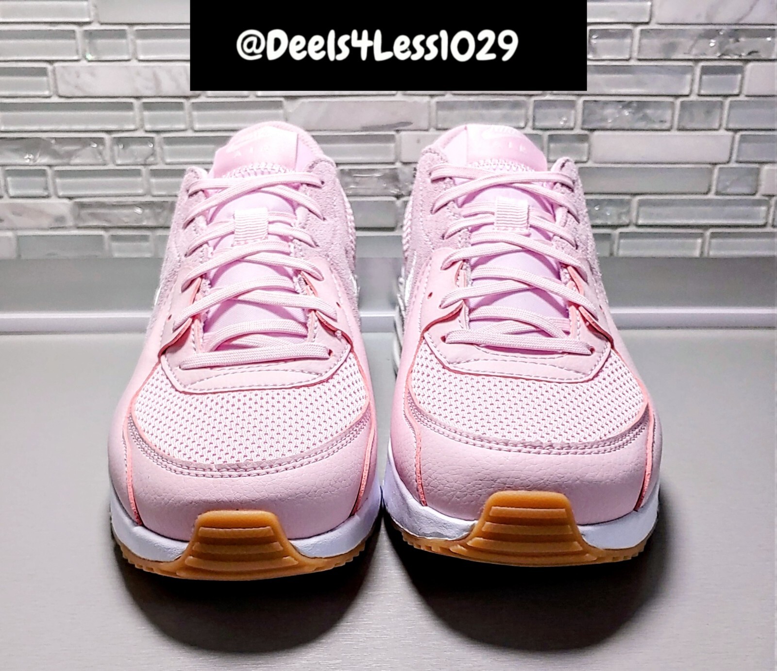 Nike Air Max Excee Running Womens Pink Foam White Gum Light Brown CD5432-605