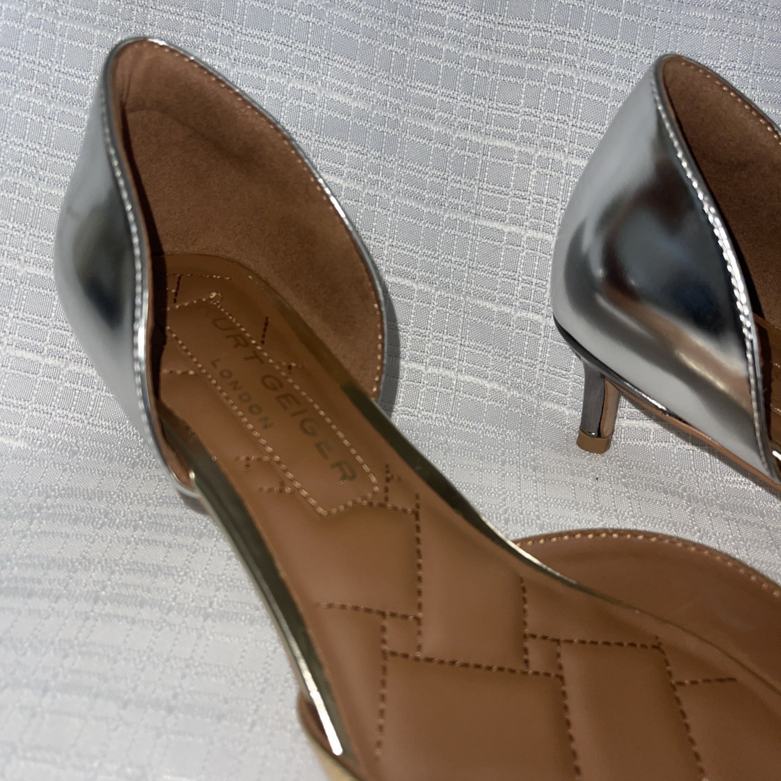 Kurt Geiger London Belgravia Metallic Women’s Pumps Size 10