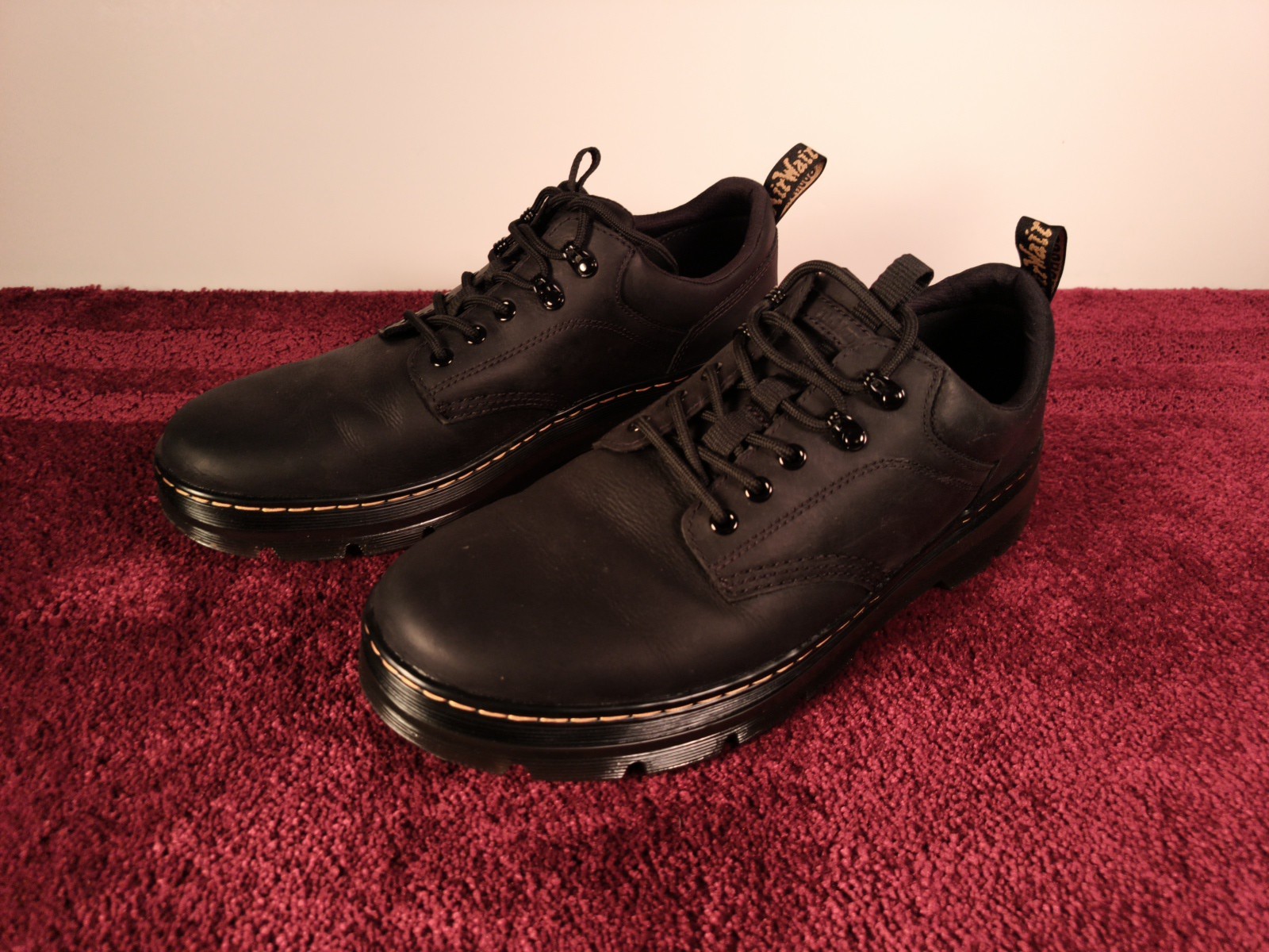 Dr Martins Reeder LA004 KM01Y Black Size 13 pre-owned Nice shoes