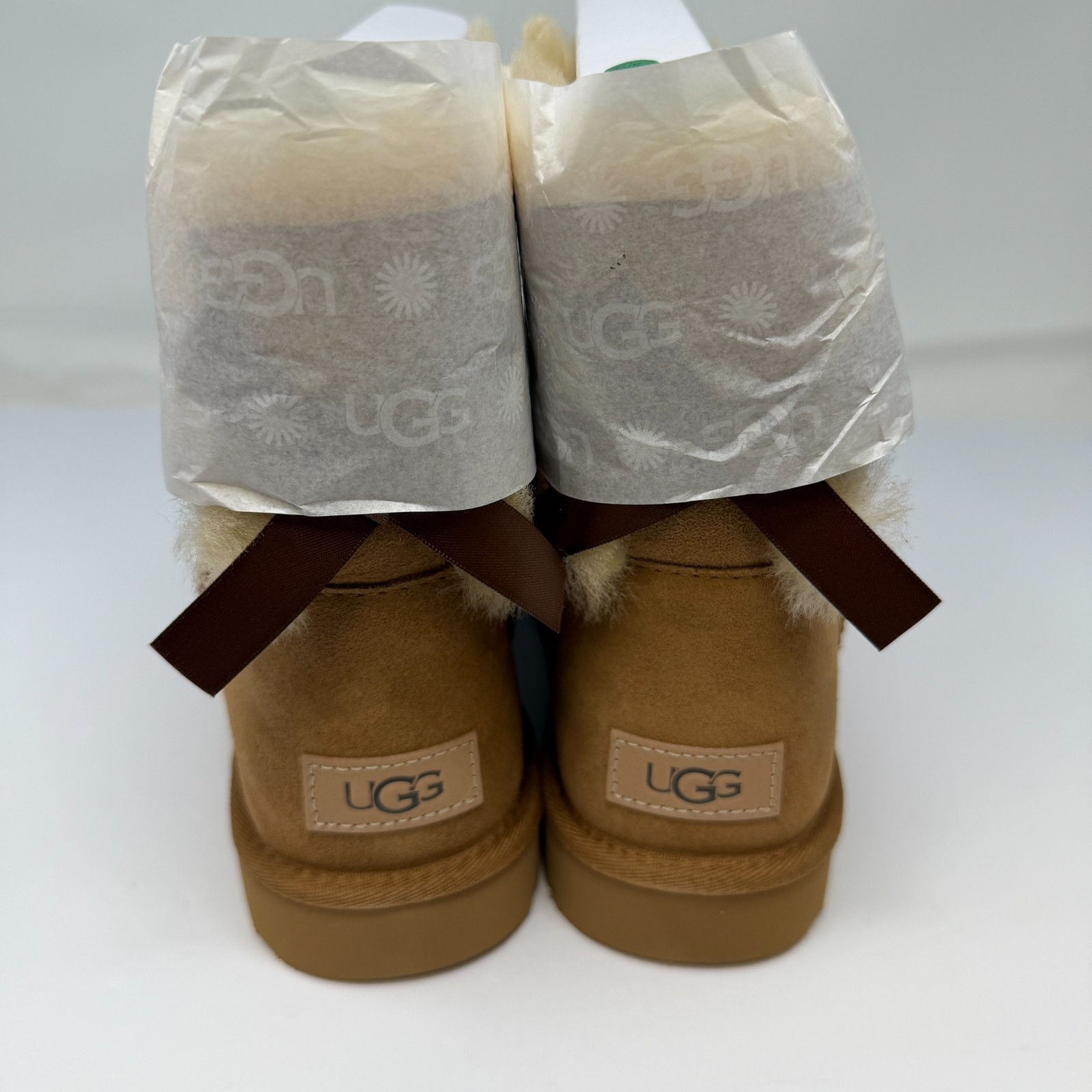 UGG W Mini Bailey Bow II SIZE 10 New A34