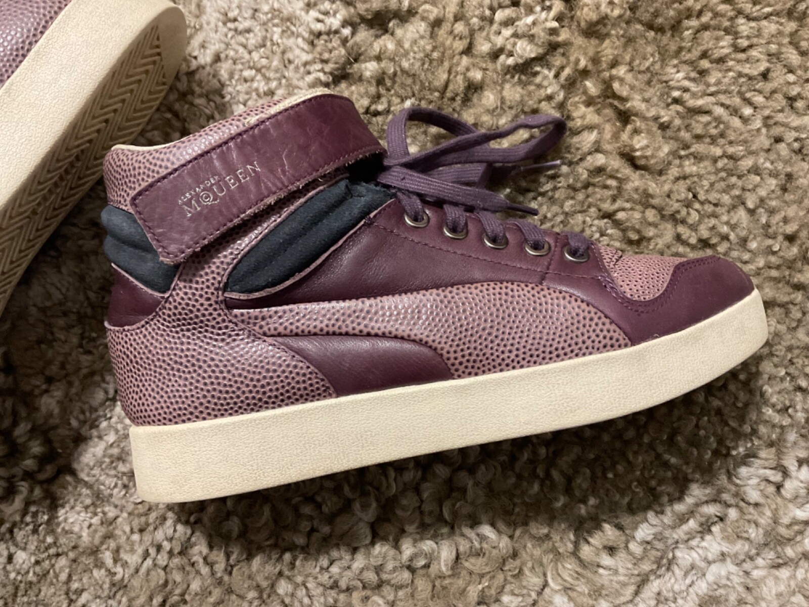 Alexander McQueen collab Puma Trainers size 39 leather