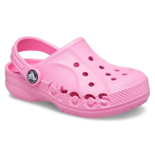 Crocs Baya Clogs Pink Lemonade Slides Sandals Unisex Adult MENS 9/WOMENS 11