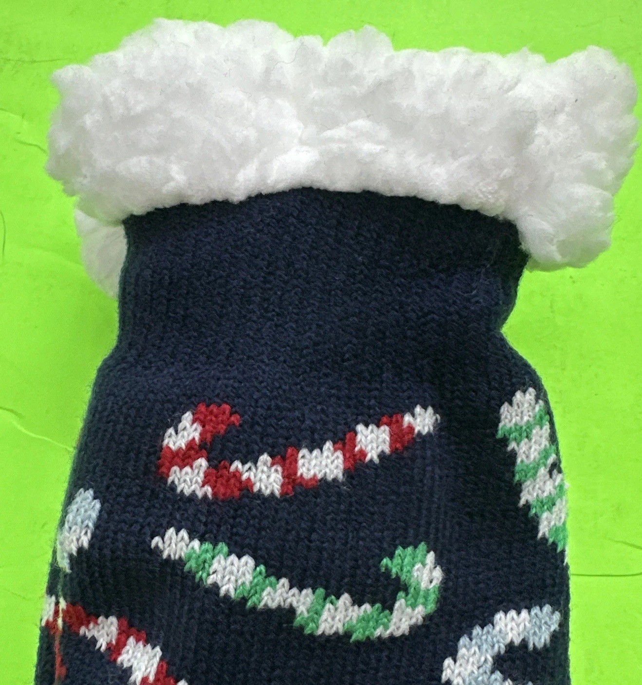 COZY HUB LADIES HOLIDAY SHERPA BOOTIE SZ 9-11 NWT