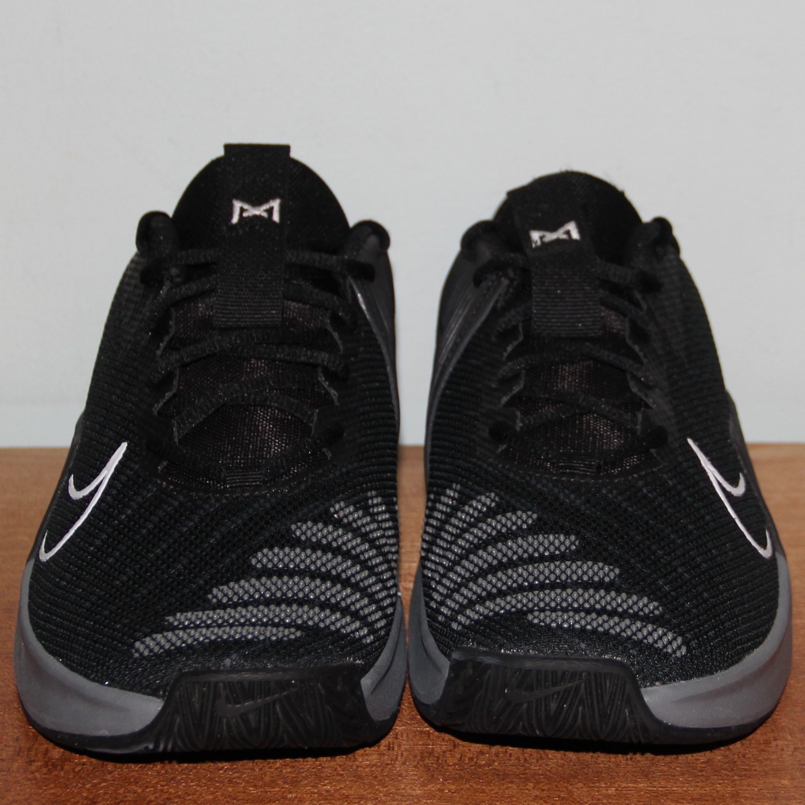 Nike Metcon 9 CrossFit Training Shoes Womens 11 Black Grey White DZ2537-001