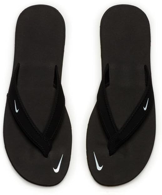 Women’s Nike Celso Girl Thong Flip Flop Sandal Black/White 314870 011
