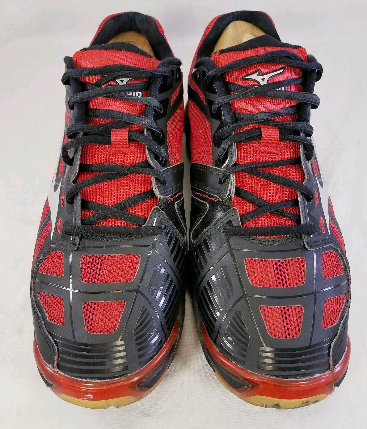 MIZUNO WAVE LIGHTNING RX2 WOMAN VOLLEYBALL SNEAKERS SHOES RED BLACK SIZE 11/42.5
