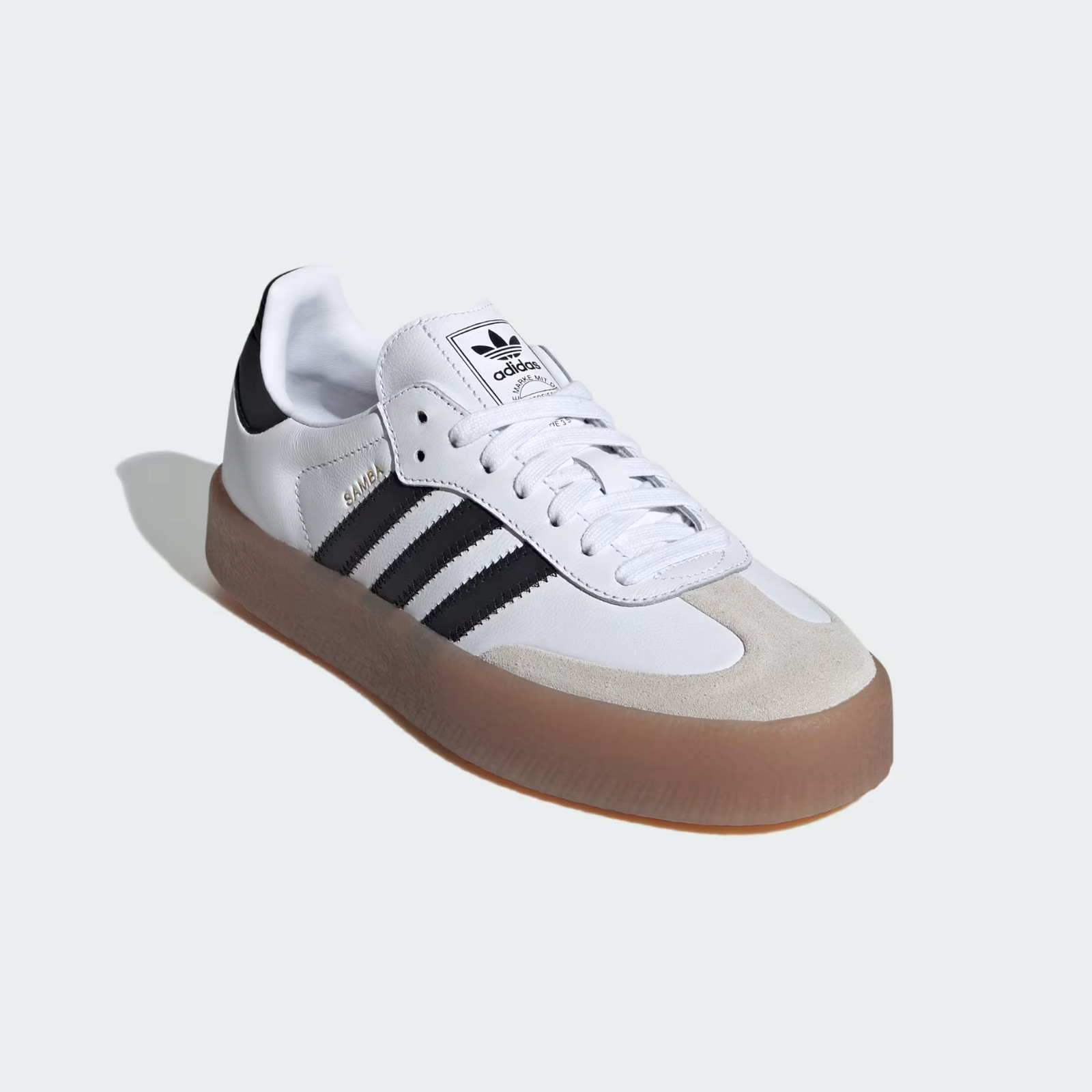 adidas Sambae White Black Originals JI1349 Shoes Women’s Size 7.0 New