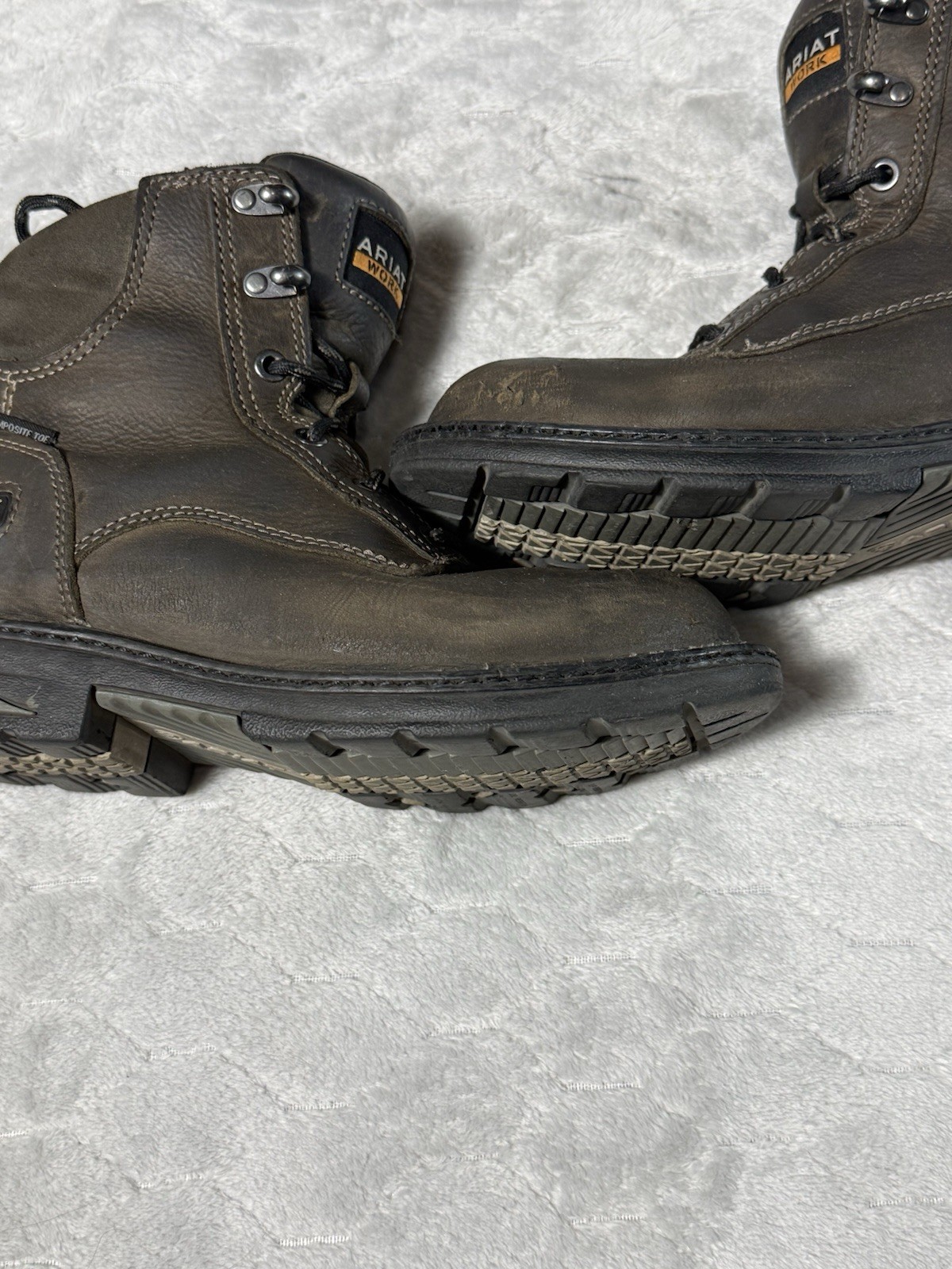 Ariat Work Boots Womens 6B Composite Toe EH Leather Workwear See Description