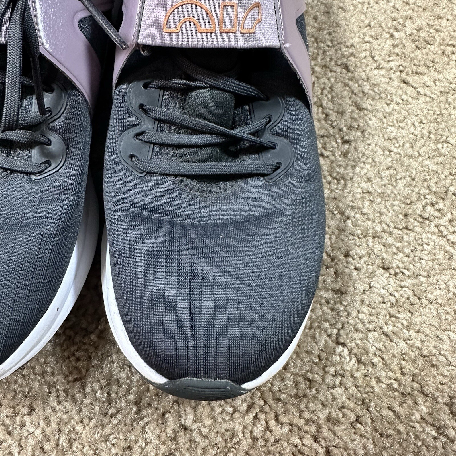 Nike Air Max Bella TR 5 Premium Dark Smoke Grey Purple Gold Women’s 9.5