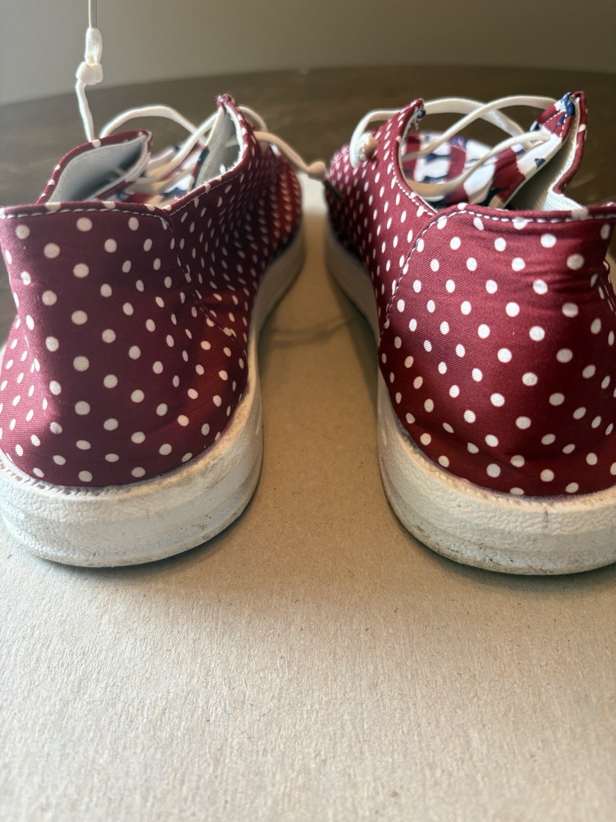 Shoes Patriotic Sneakers Women 11 Men 9 Tennis Lace Up Stars Stripes