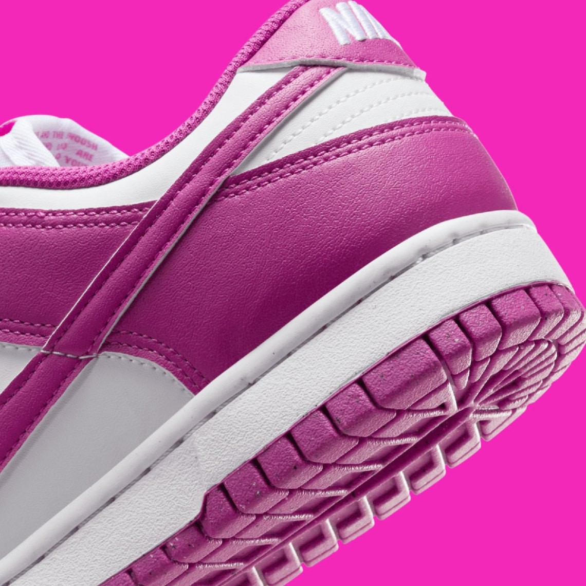 Women’s Nike Dunk Low Next Nature Hot Fuchsia Pink White DD1873-110