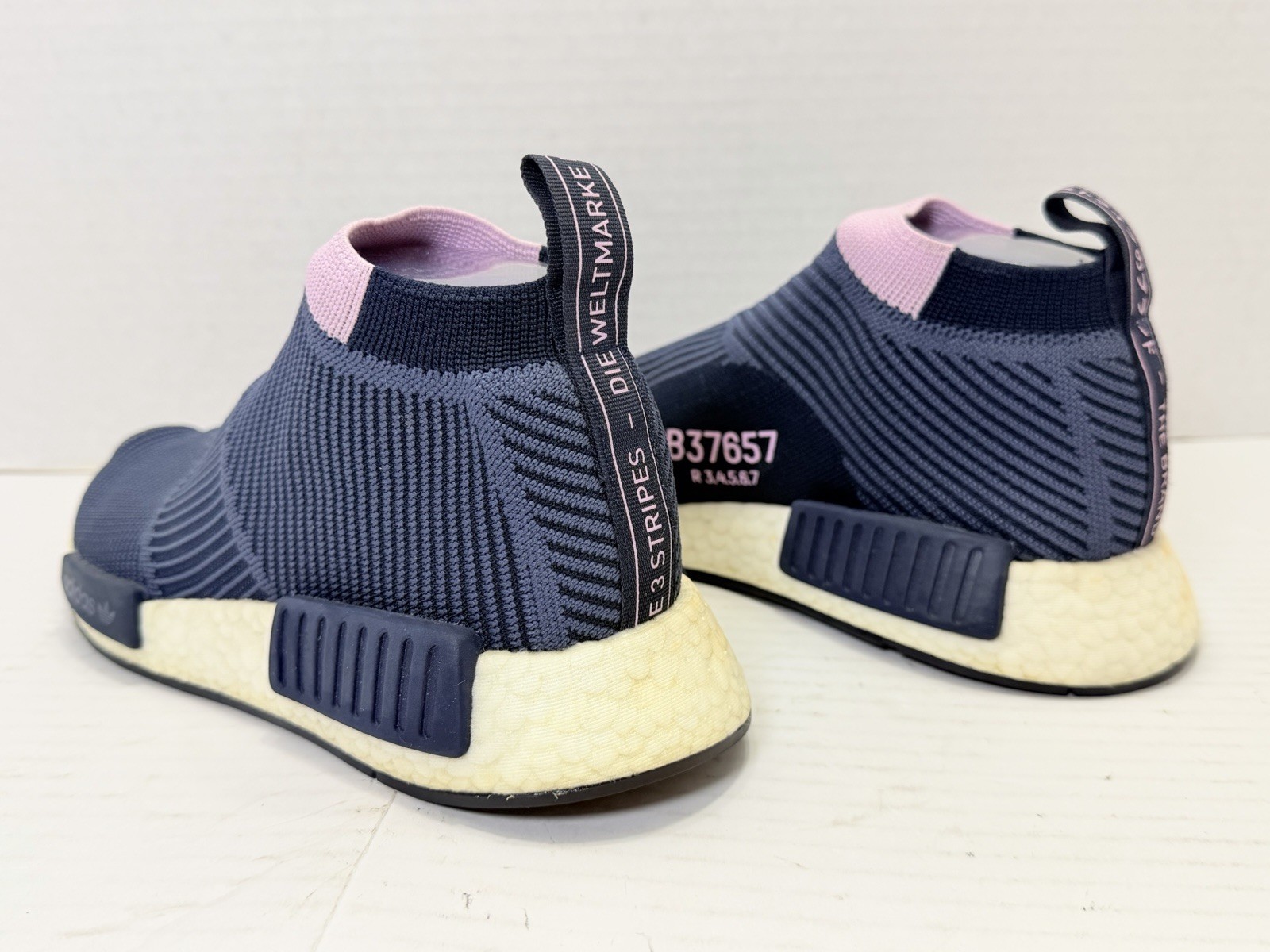 adidas NMD_CS1 PK Legend Ink Lilac B37657 Primeknit Boost Women’s 6.5