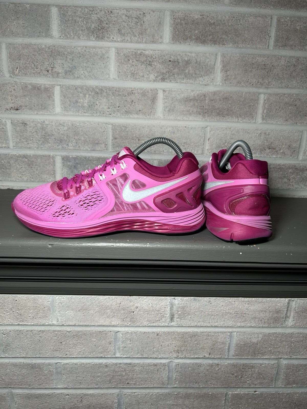 Nike Lunar Eclipse Purple Low Top 629683-510 Women Size 8.5