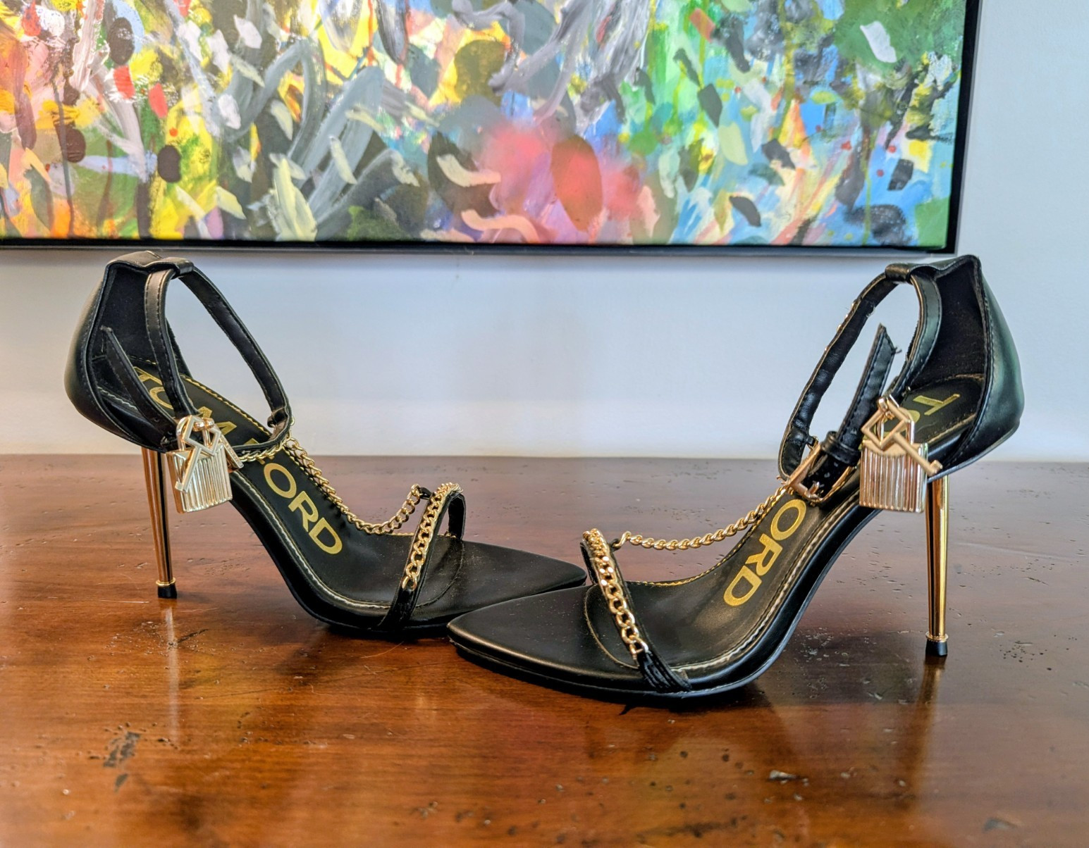 Tom Ford Black Padlock Sandals | EU 37 US 6.5 (maybe not even worn)