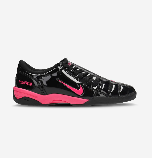 Nike Women T90 Shoes Black Hyper Pink IV4862-010
