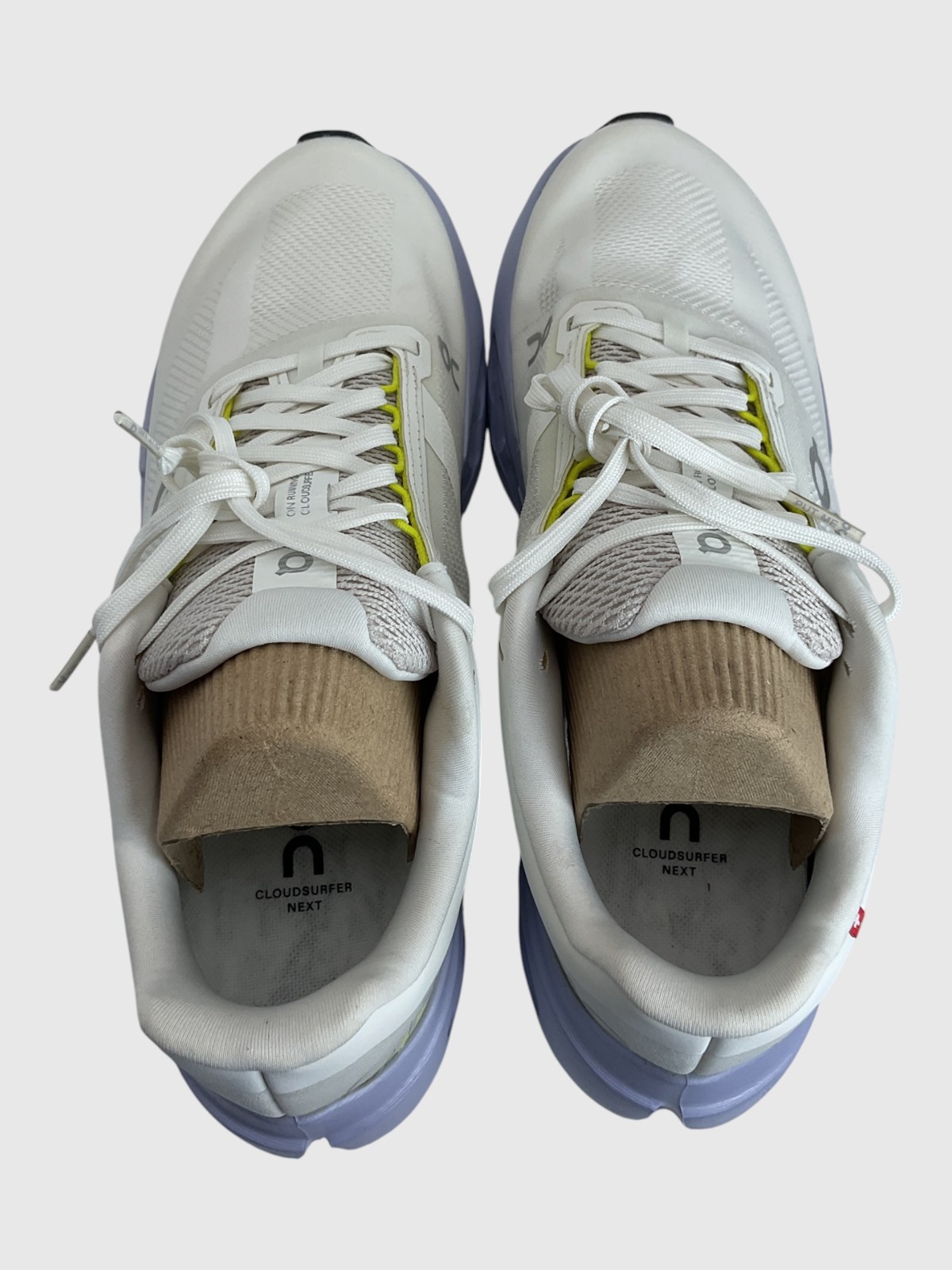 On Cloudsurfer Next Women’s Size 8 Ivory/Nimbus Running Shoes NIB