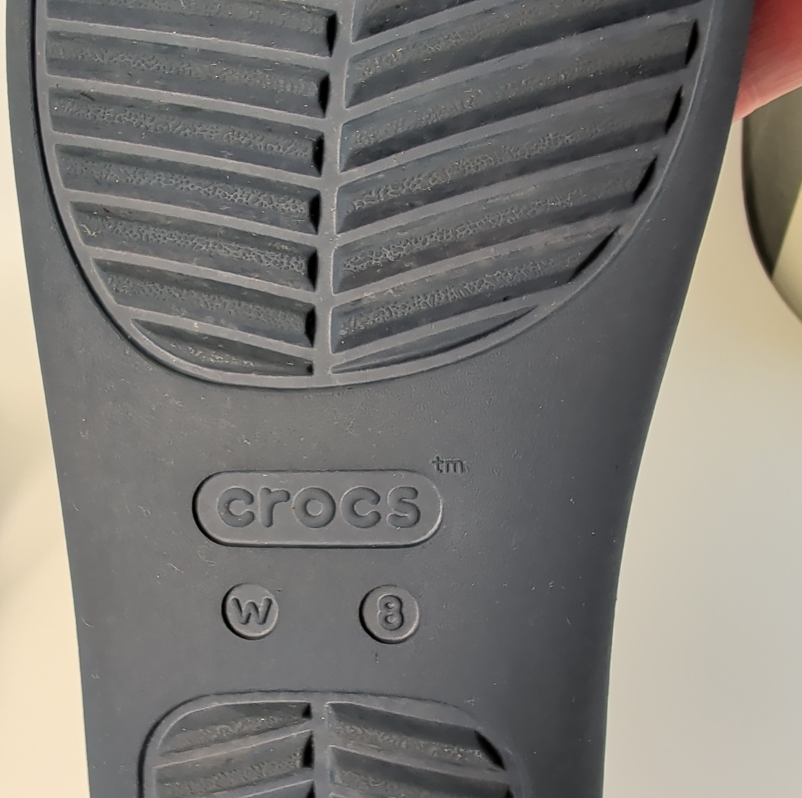 Crocs Getaway Strappy Sandal Slide Navy Blue Size Womens 8