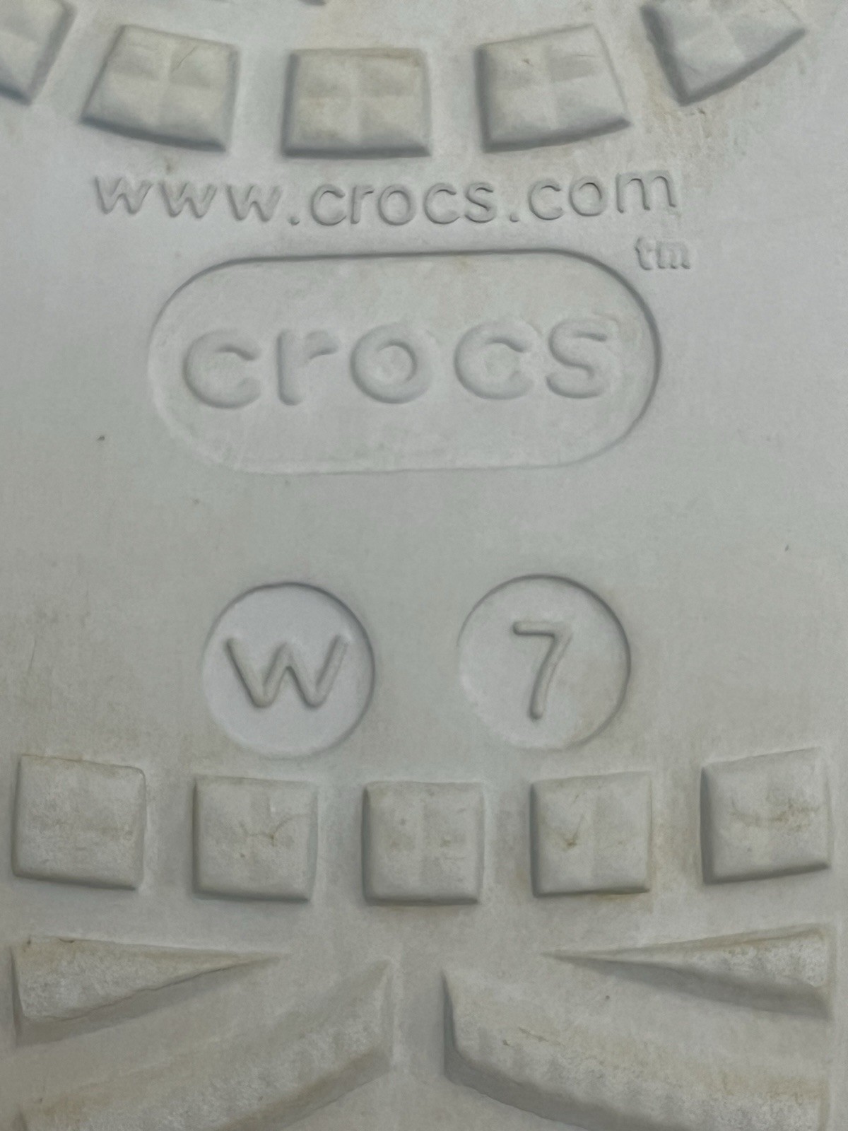 Crocs Baya Platform Clog Women 7 Mineral Blue WORN ONE TIME