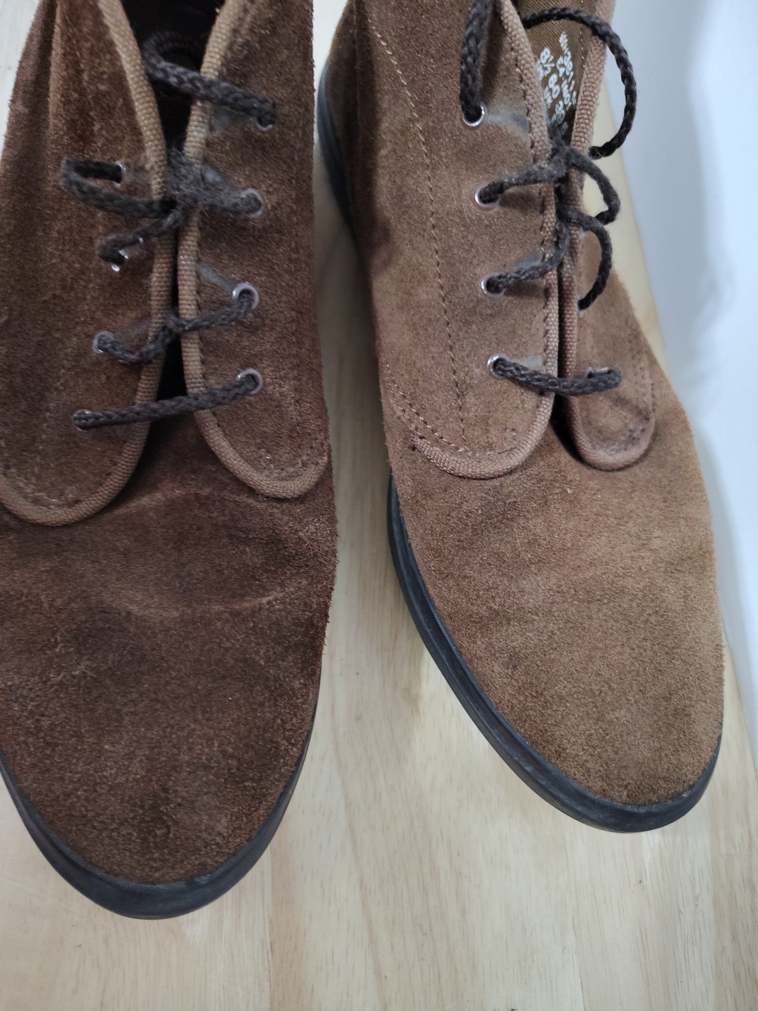 Vintage Keds Brown Suede Chukka Boots size 8 1/2 (RUNS SMALL More Like 7-7 1/2)