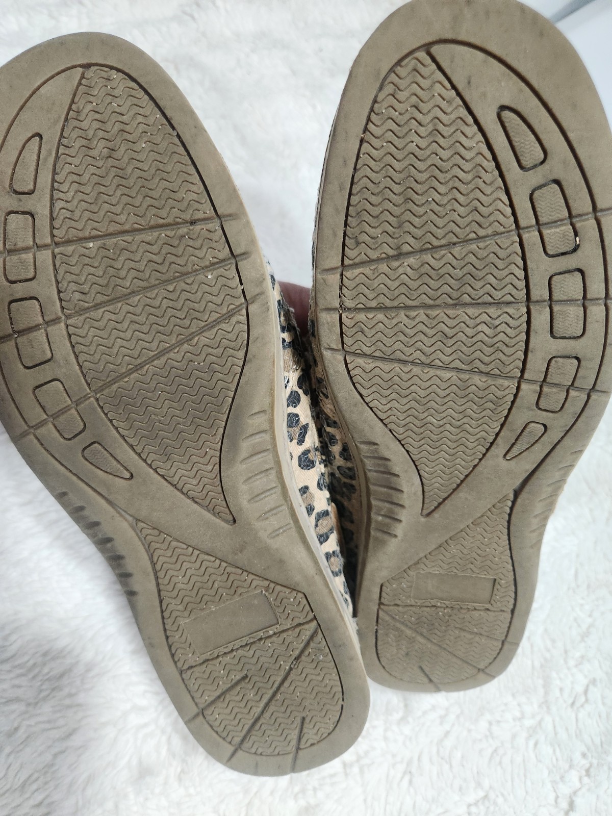 Reel Legends Women’s Leopard Print Sequin Boat Shoes Sparkle Deck Shoes Size…