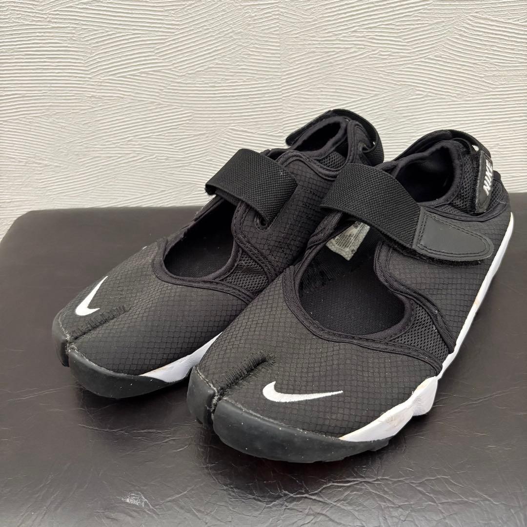 Women 7.0US Nike Air Rift Breeze Black Mesh Sneaker Original Collection Sports S