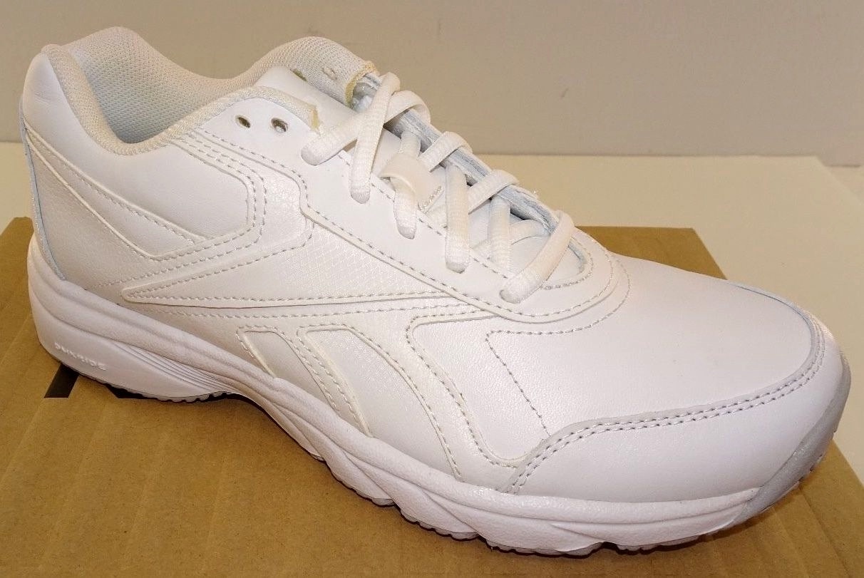 Reebok Women’s Work n’ Cushion Walking Shoes V46975 Oil/Slip Resistant White NWD