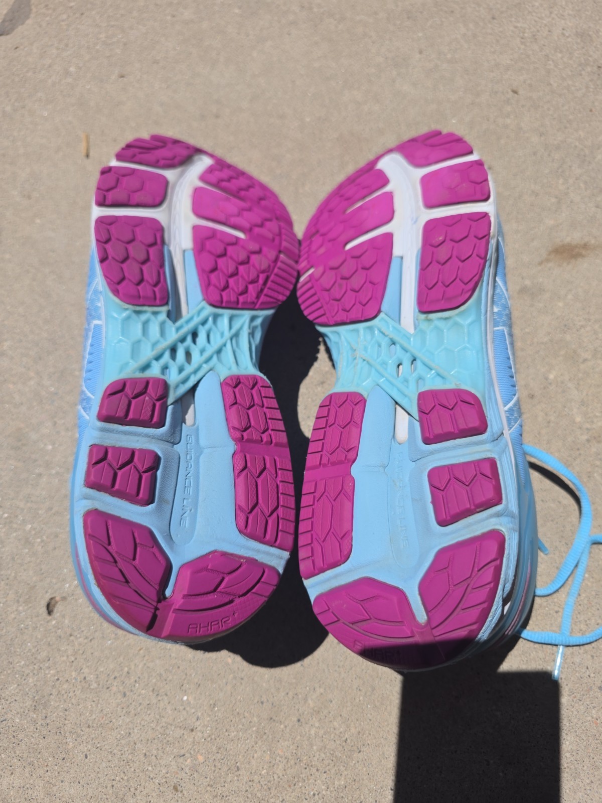 Asics Gel Kayano 25 Light Blue and Pnk