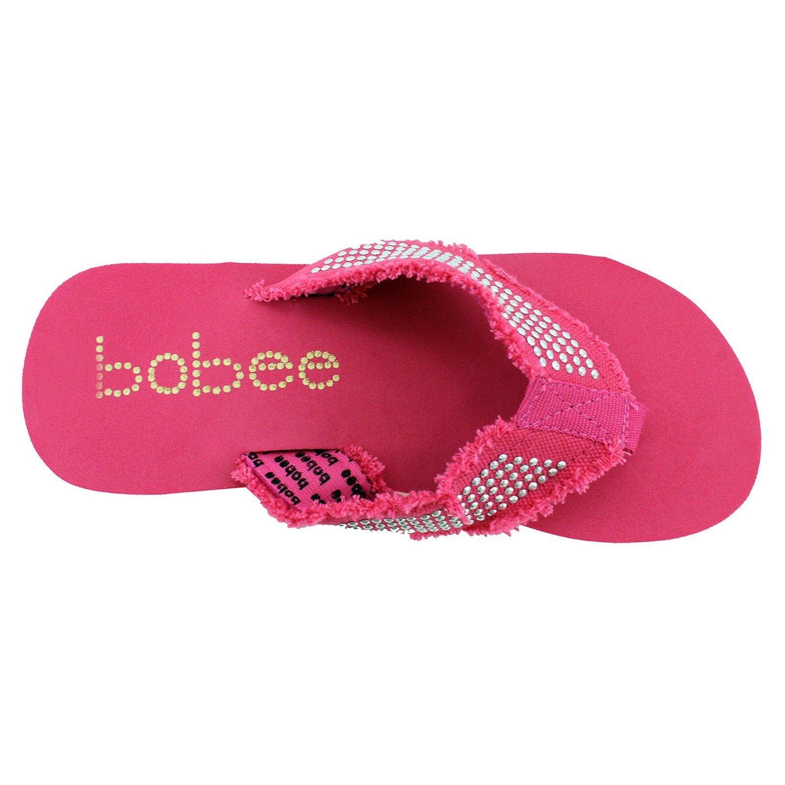 NEW !!! Bobee Fuchsia Pink Women’s EVA Platform Wedge Sandal Flip Flop Thong