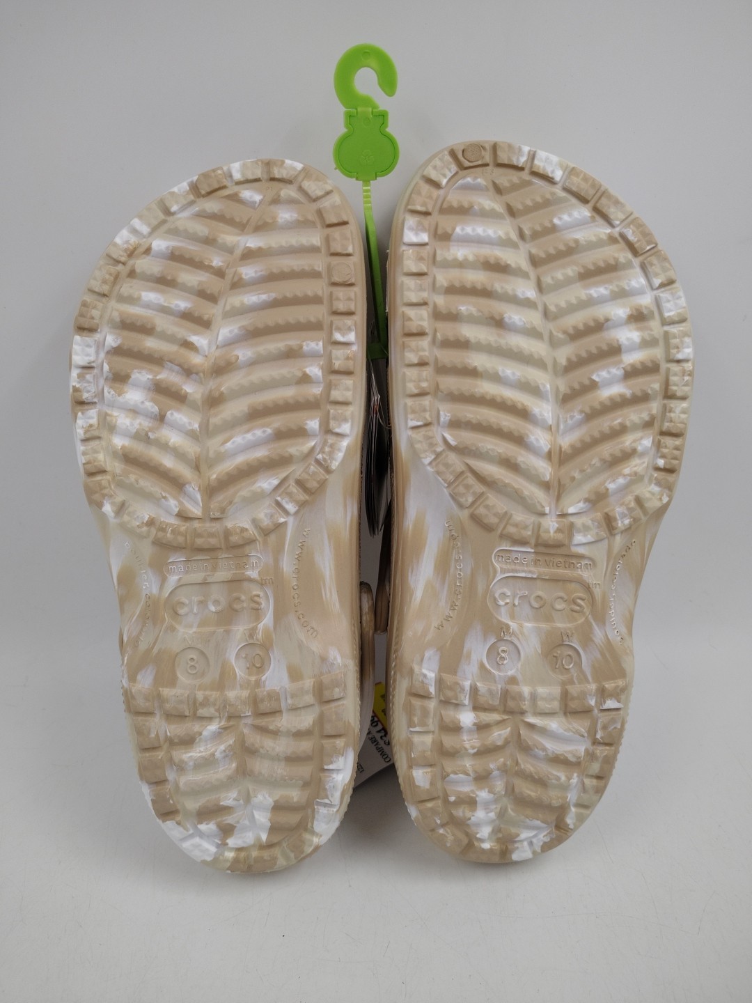 Crocs Unisex Baya Marbled Clog Chai Multi – US Men 8 Women 10 EU 41-42 Brand New