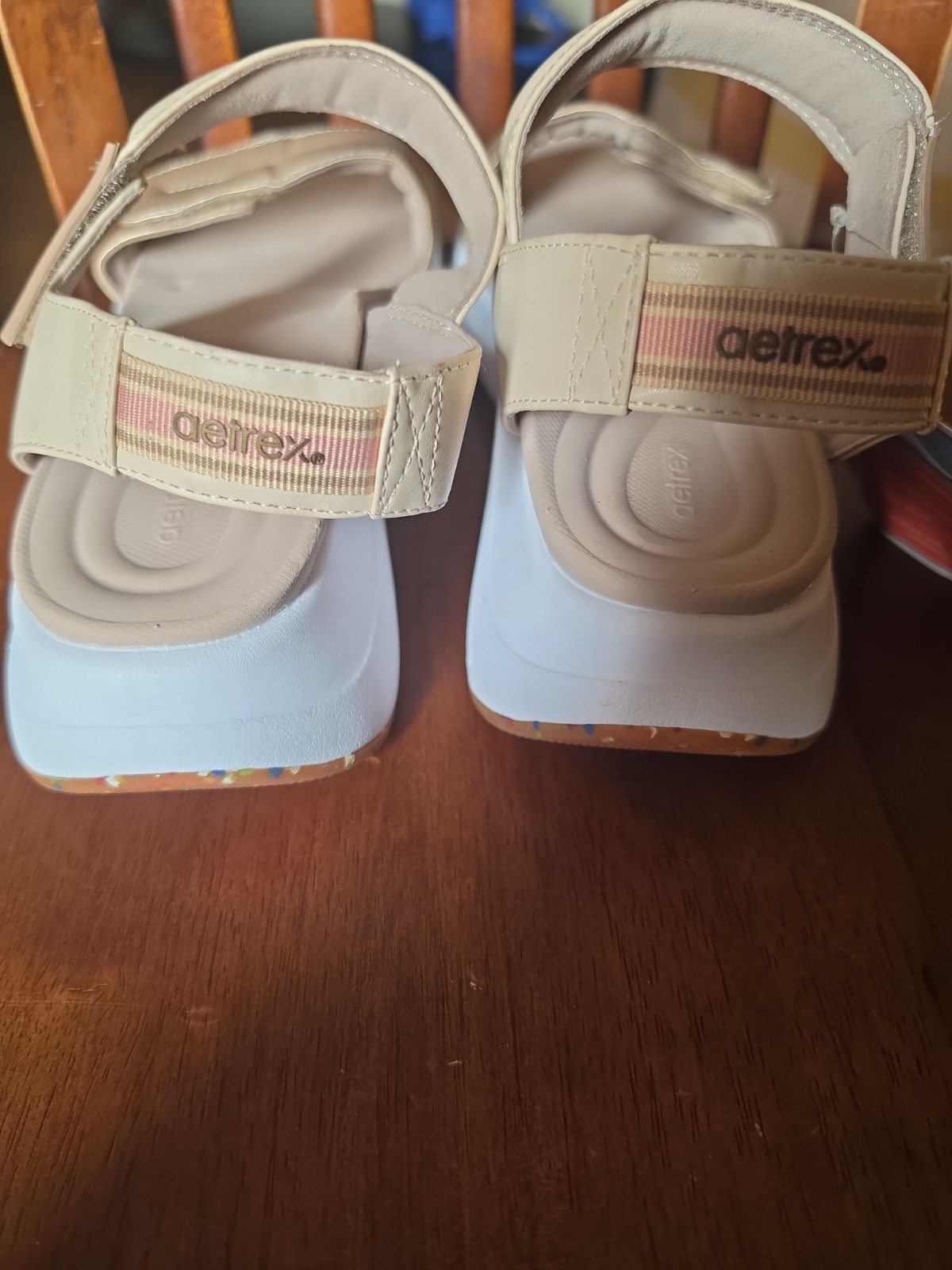 Aetrex Women’s Whit Orthopedic Adjustable Water-Friendly Sport Sandals US Size 7