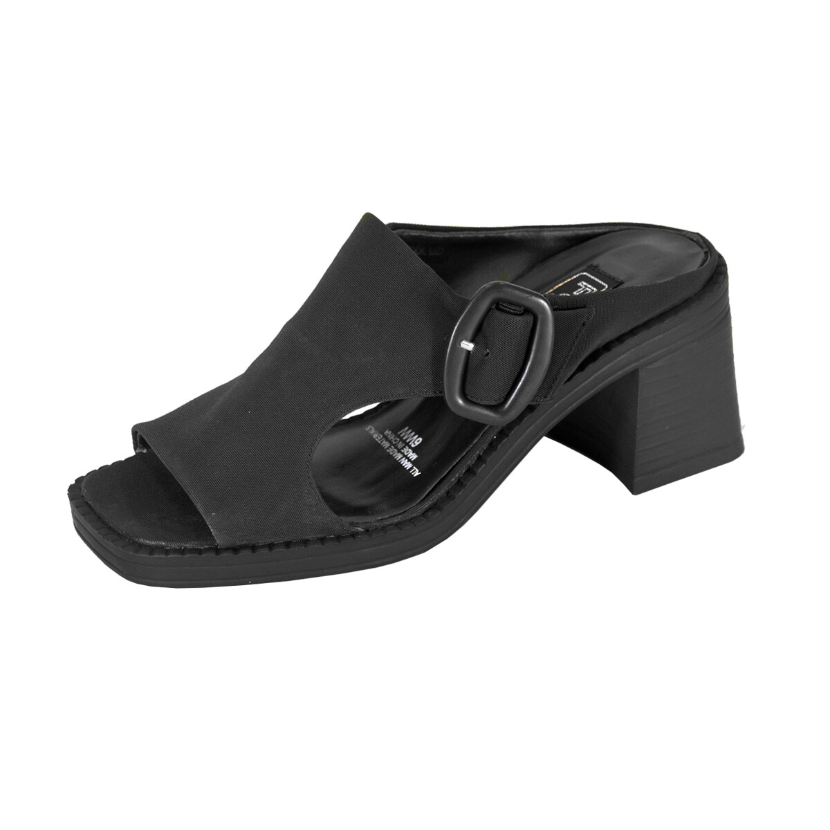 👡 FUZZY Judith Women’s Wide Width Comfort Heeled Sandals With Buckle 👡