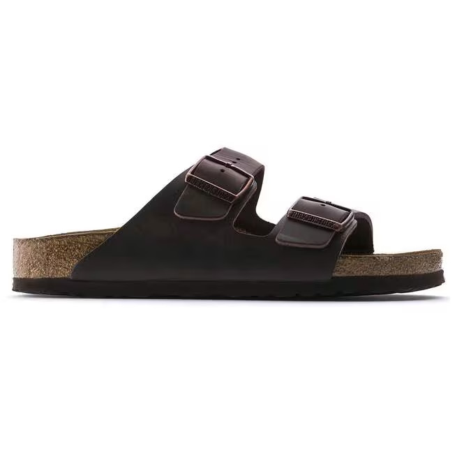Birkenstock Arizona Habana Oiled Leather Soft Footbed Sandals EU 37-45 Unisex