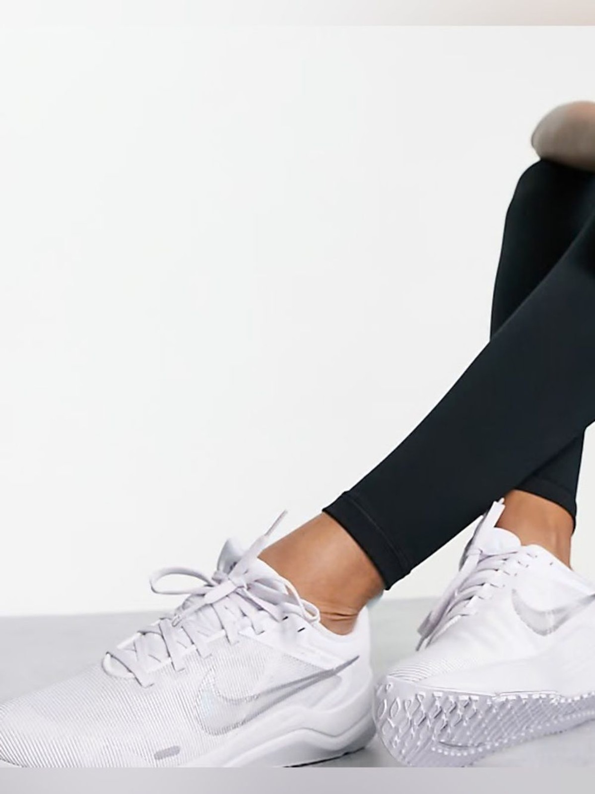 Nike Downshifter 12 Triple White Sneakers