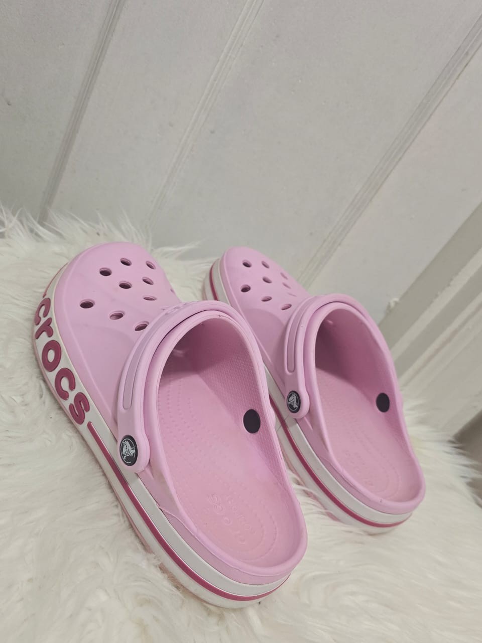Crocs Bayaband Pink Unisex Clog M-10 W-12