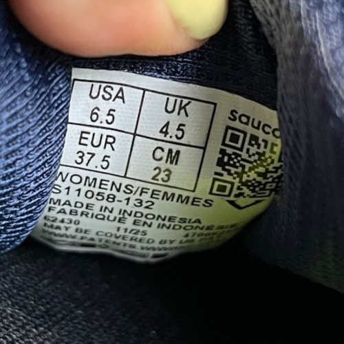 Saucony Guide 19 Womens Size 6.5 Blue Pink White Athletic Running Shoes Sneakers