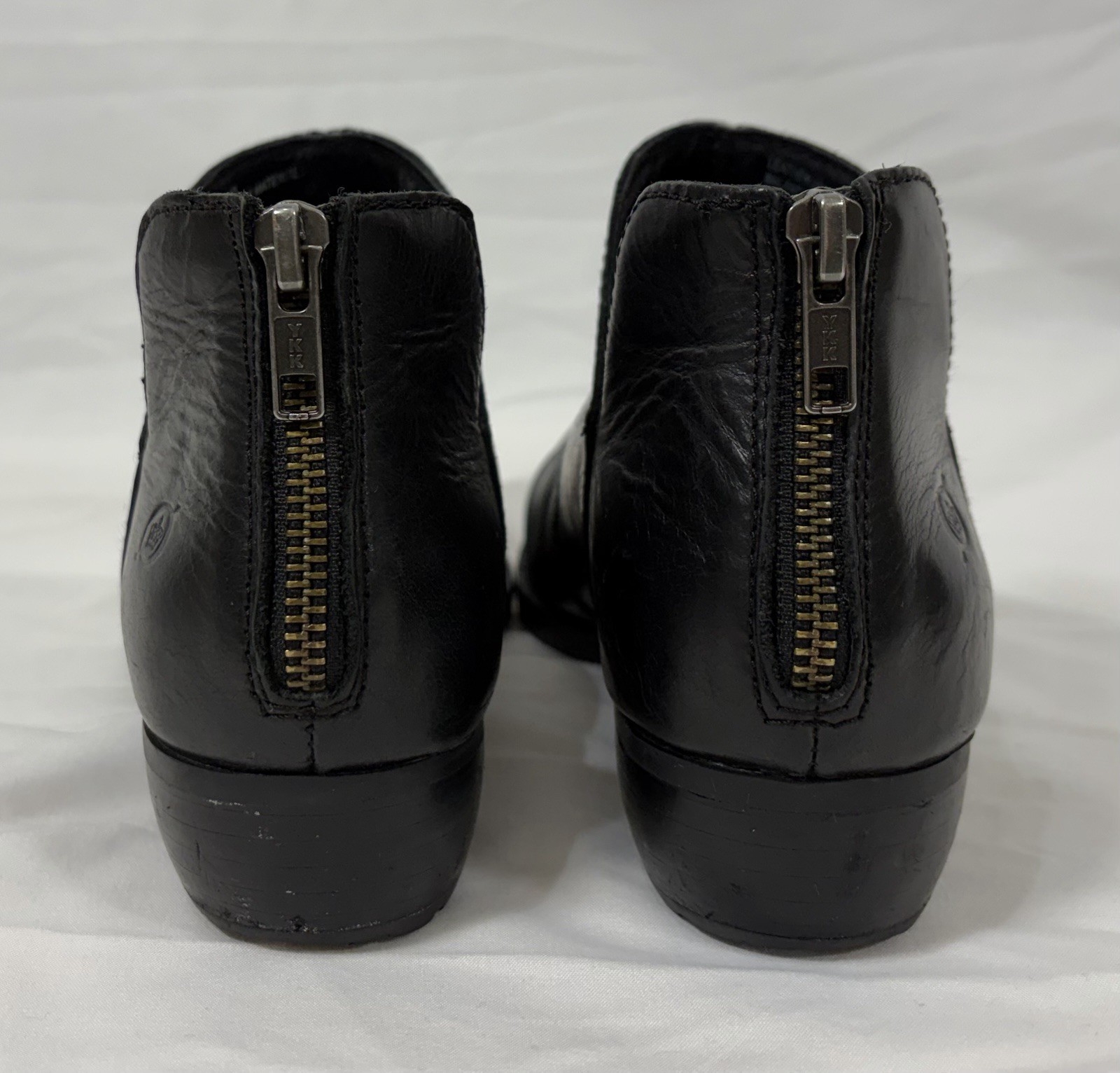 Børn Kerri Boot Black Leather Size 6.5