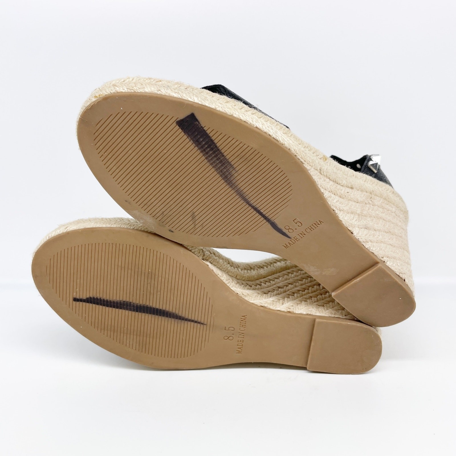 Steven New York Women’s Peni Espadrilles Wedge Ankle Strap Sandals Size 8.5M