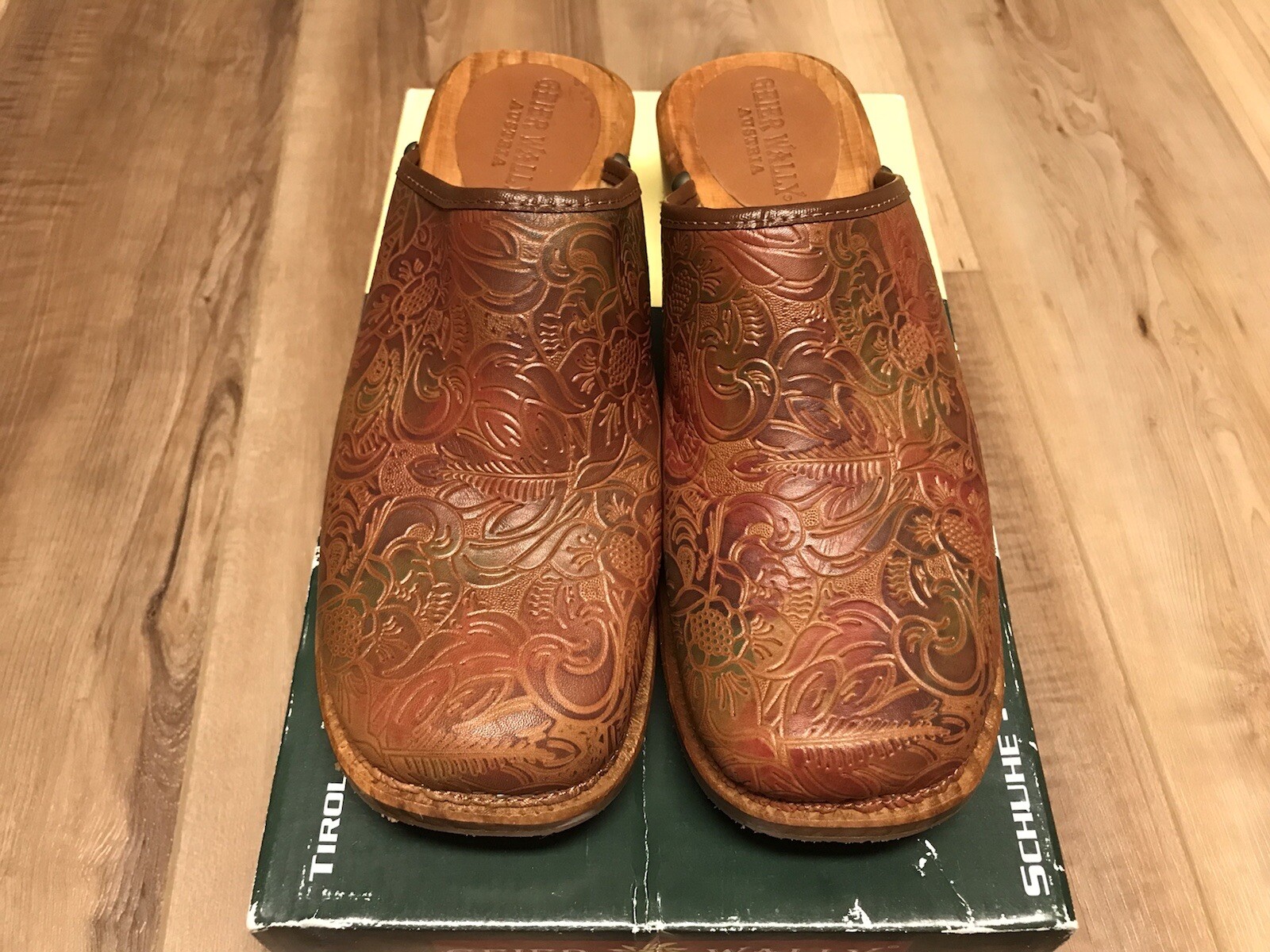 NIB GEIER WALLY AUSTRIA Women’s 9.5 US 40 EU Latico Clog 15687-hts