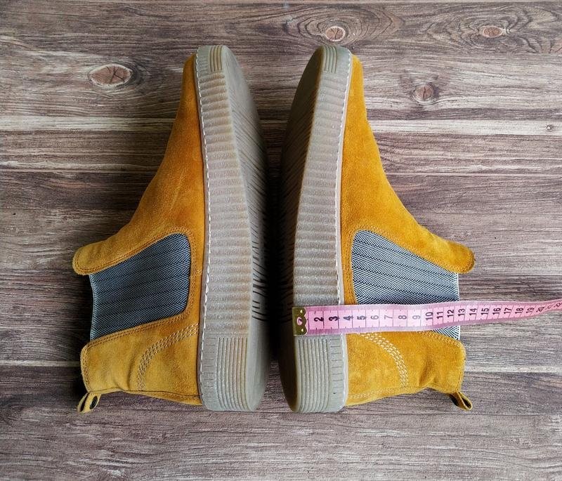 women gabor boots orange suede 40.5
