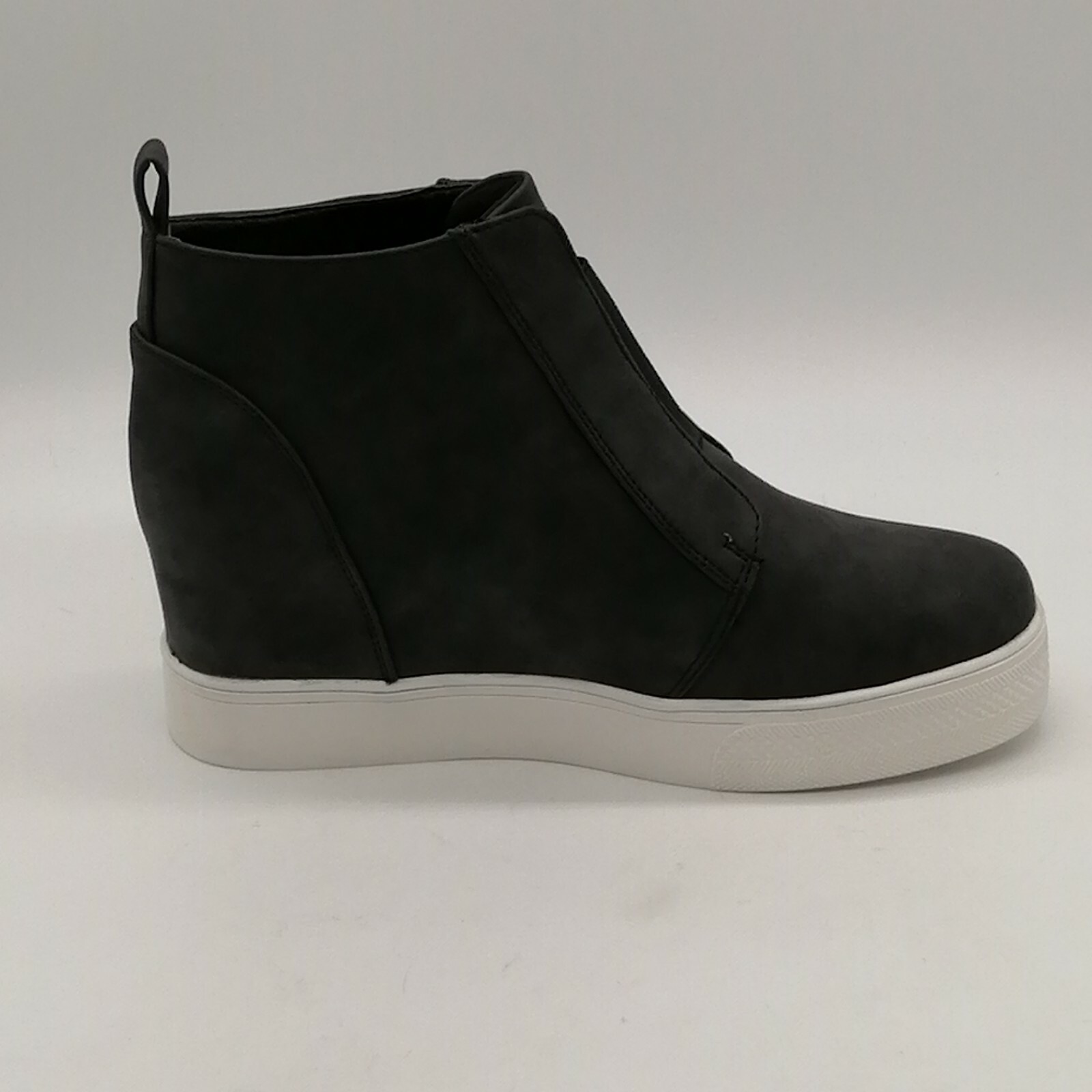 Vepose Shoes Womens Black 8 Ankle Bootie Walking Comfort Stretch Pull On NEW
